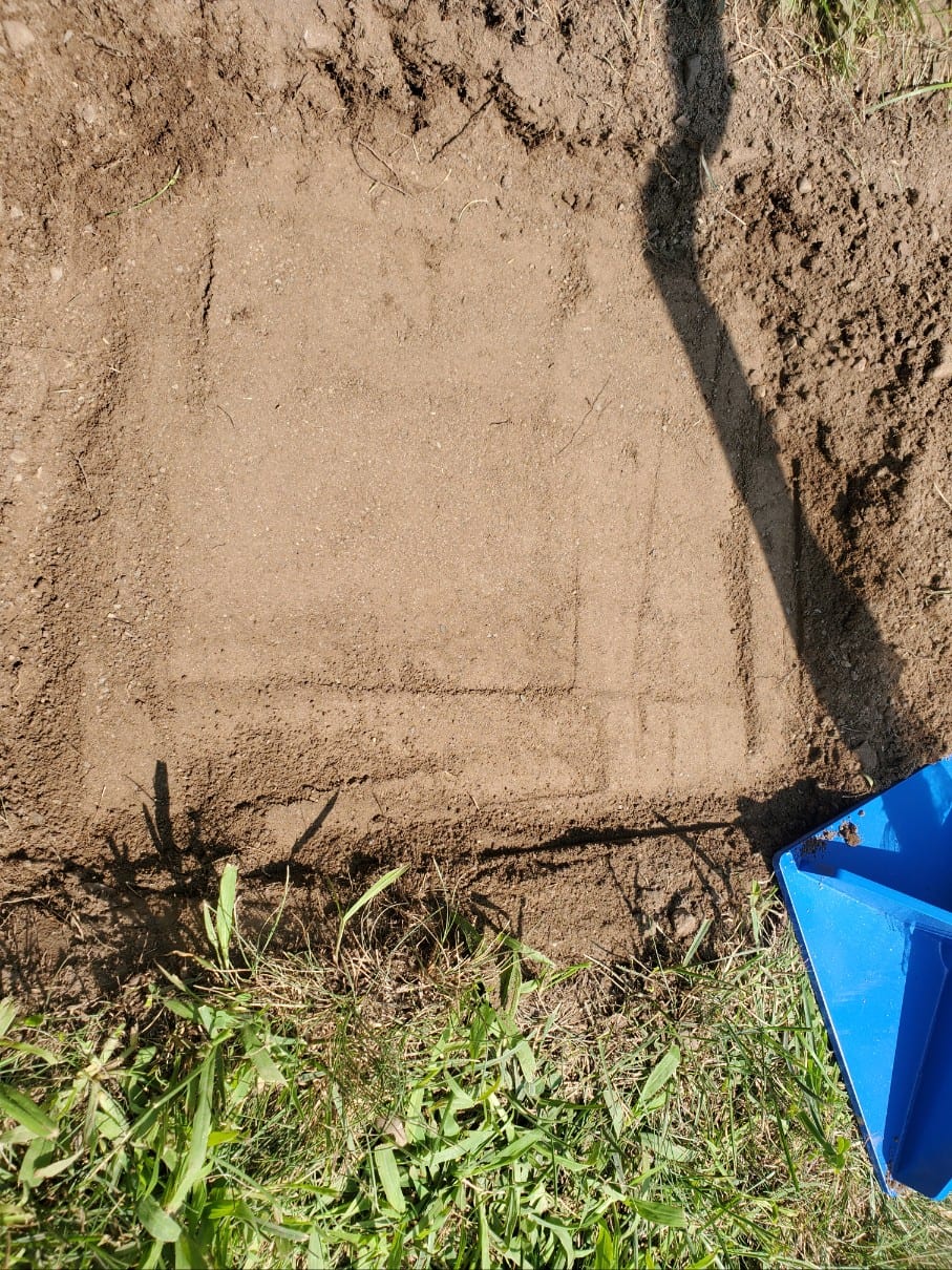 First sifted soil