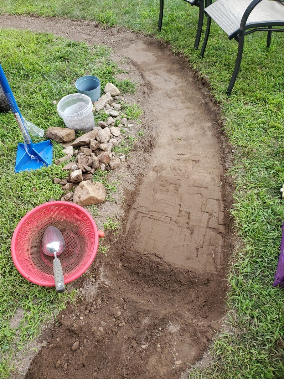 Sifted ground